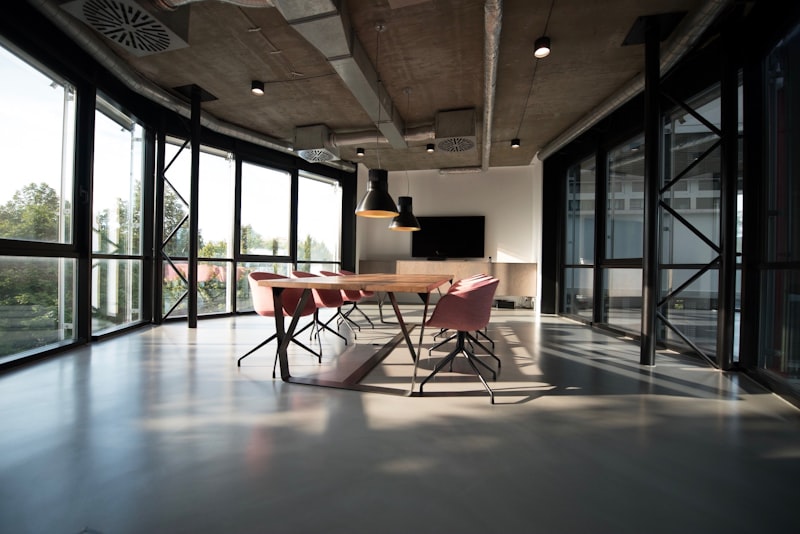 Commercial office and retail interior